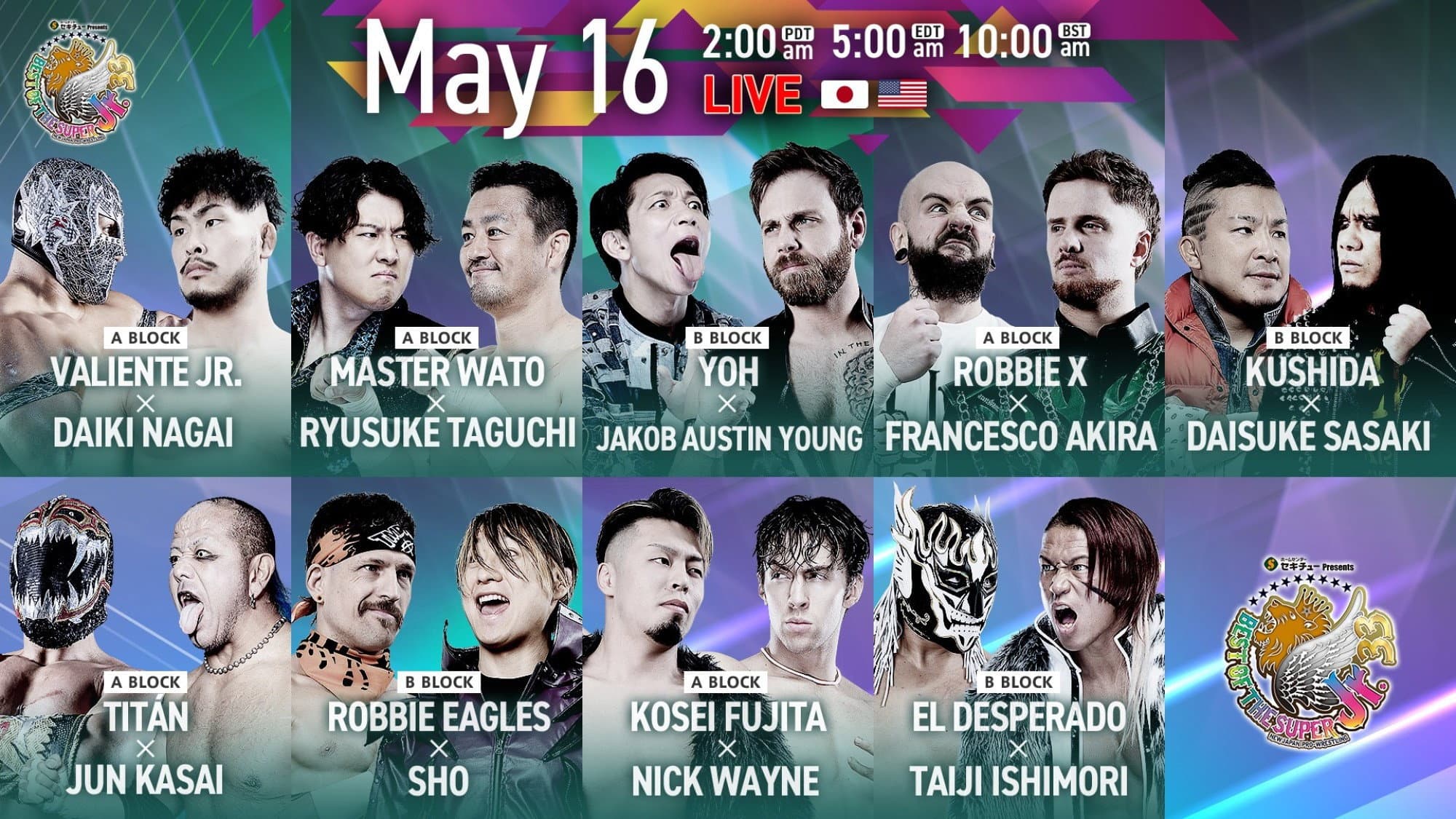 NJPW Best of the Super Junior 33 - Day 2