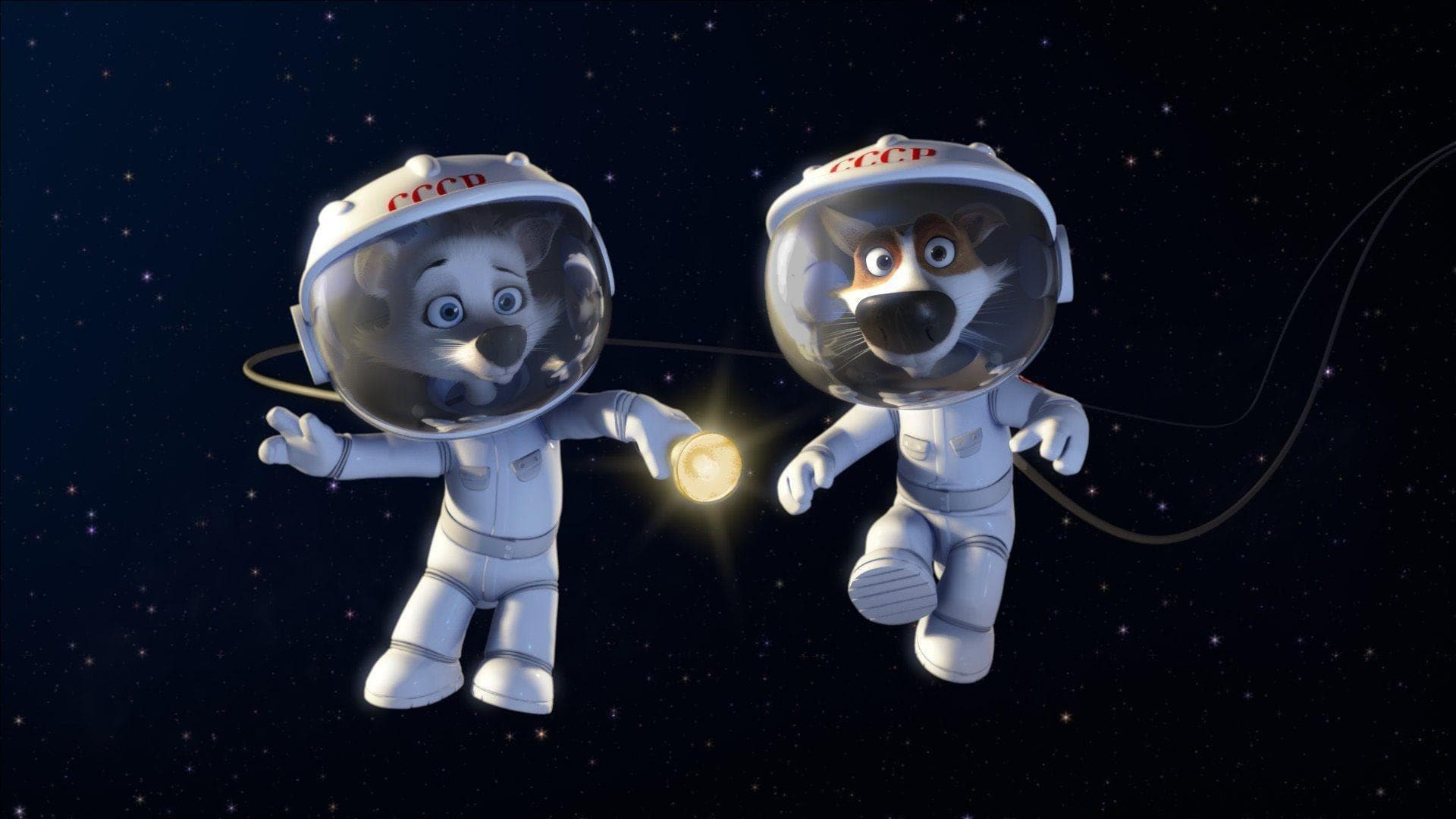 Perros astronautas