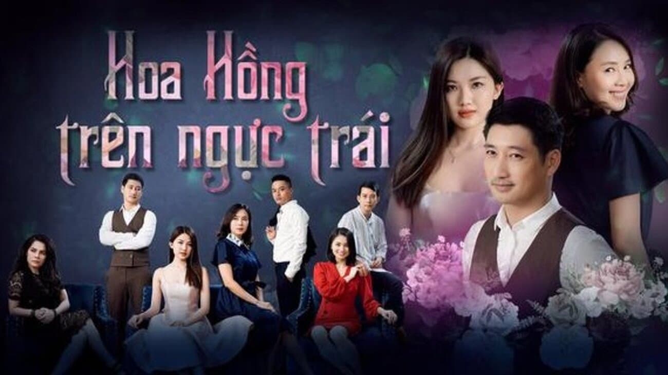 Hoa hồng trên ngực trái