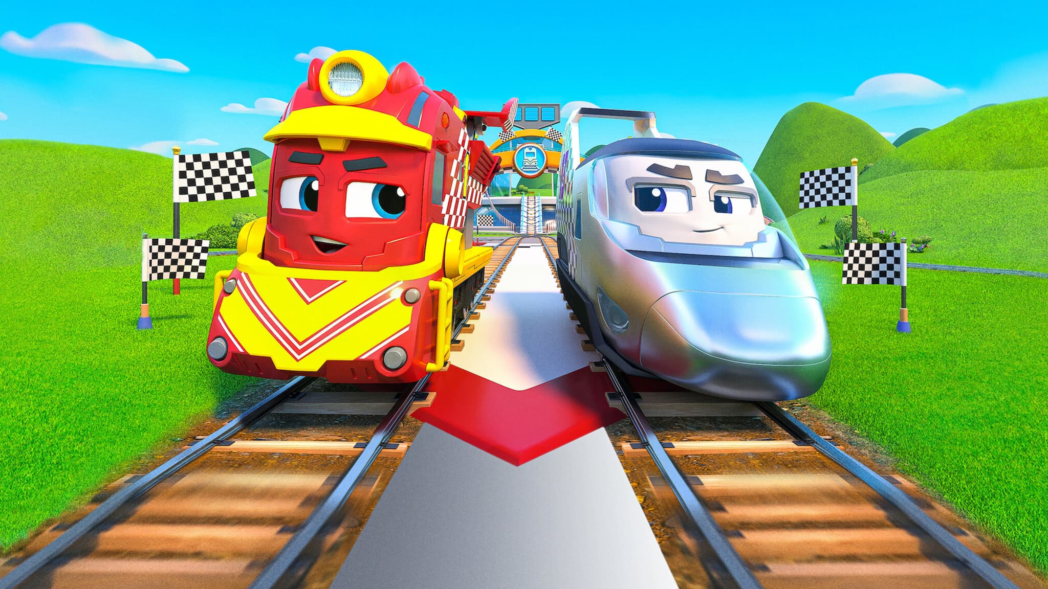 Mighty Express: Carrera de trenes