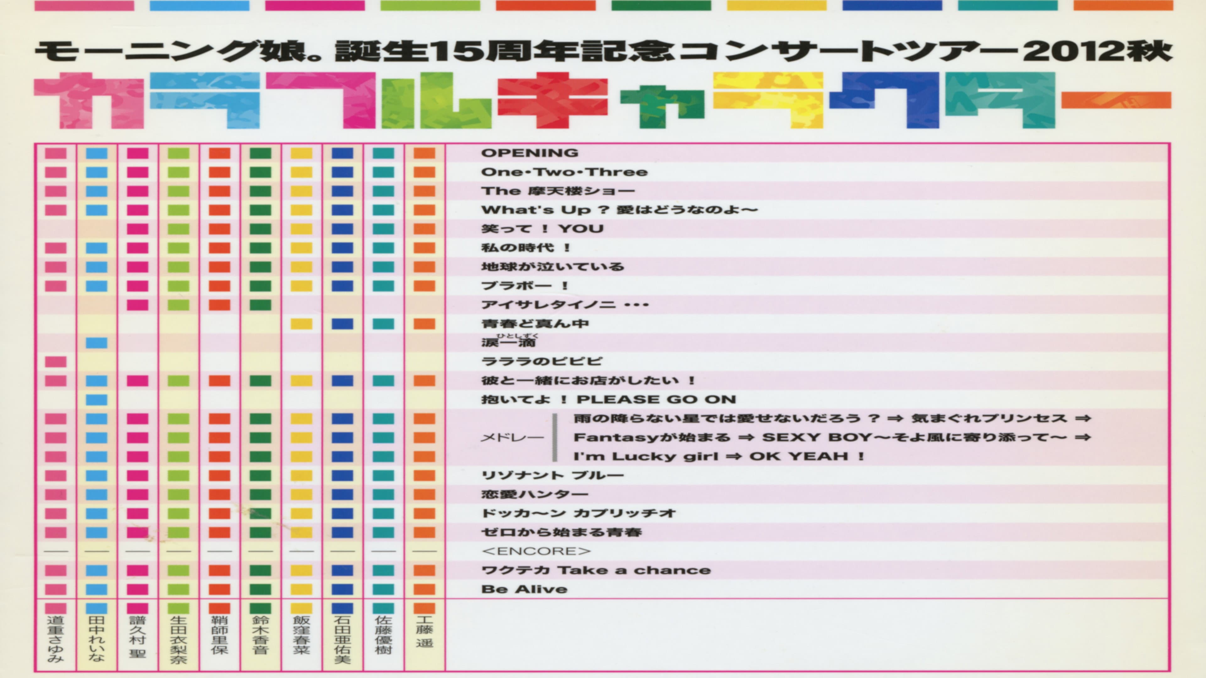 モーニング娘。 誕生15周年記念コンサートツアー 2012秋 Solo 鈴木香音 ～カラフルキャラクター～