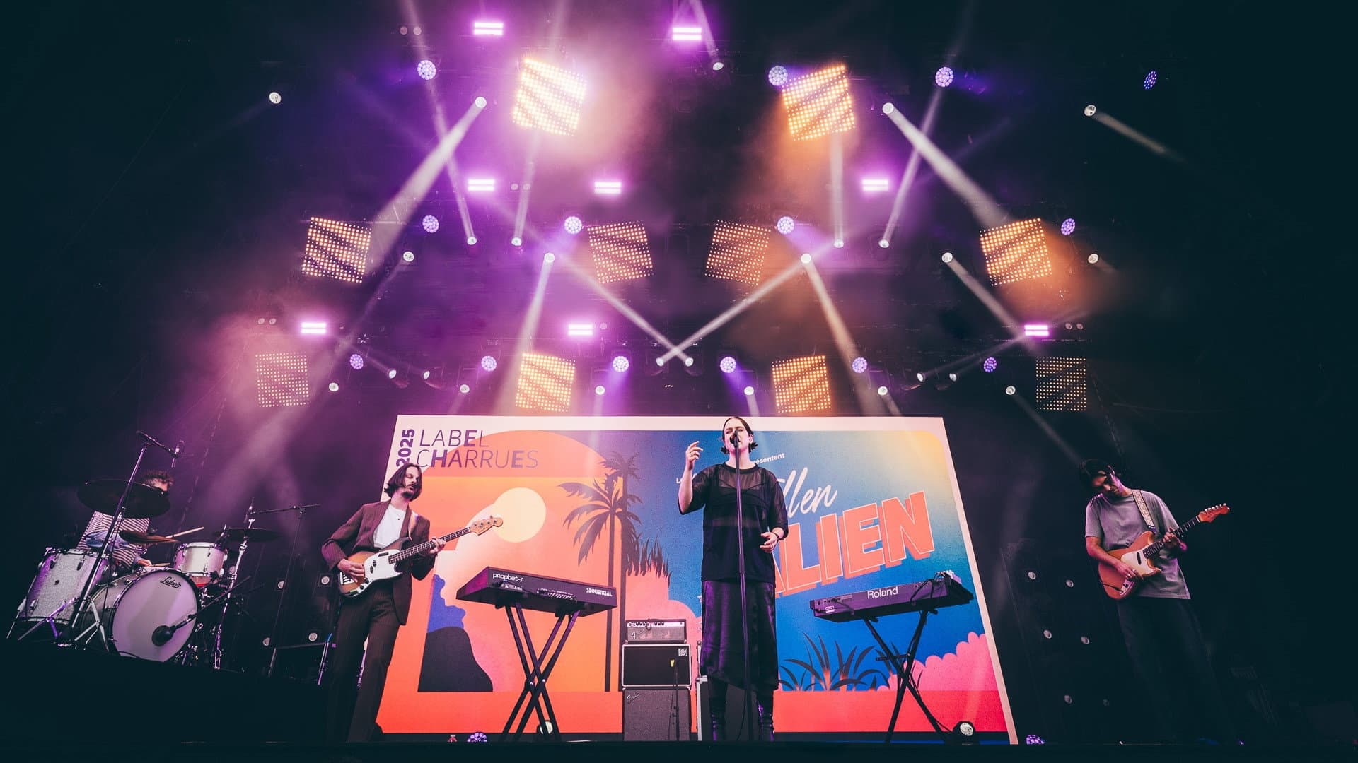 Fallen Alien en concert aux Vieilles Charrues 2025
