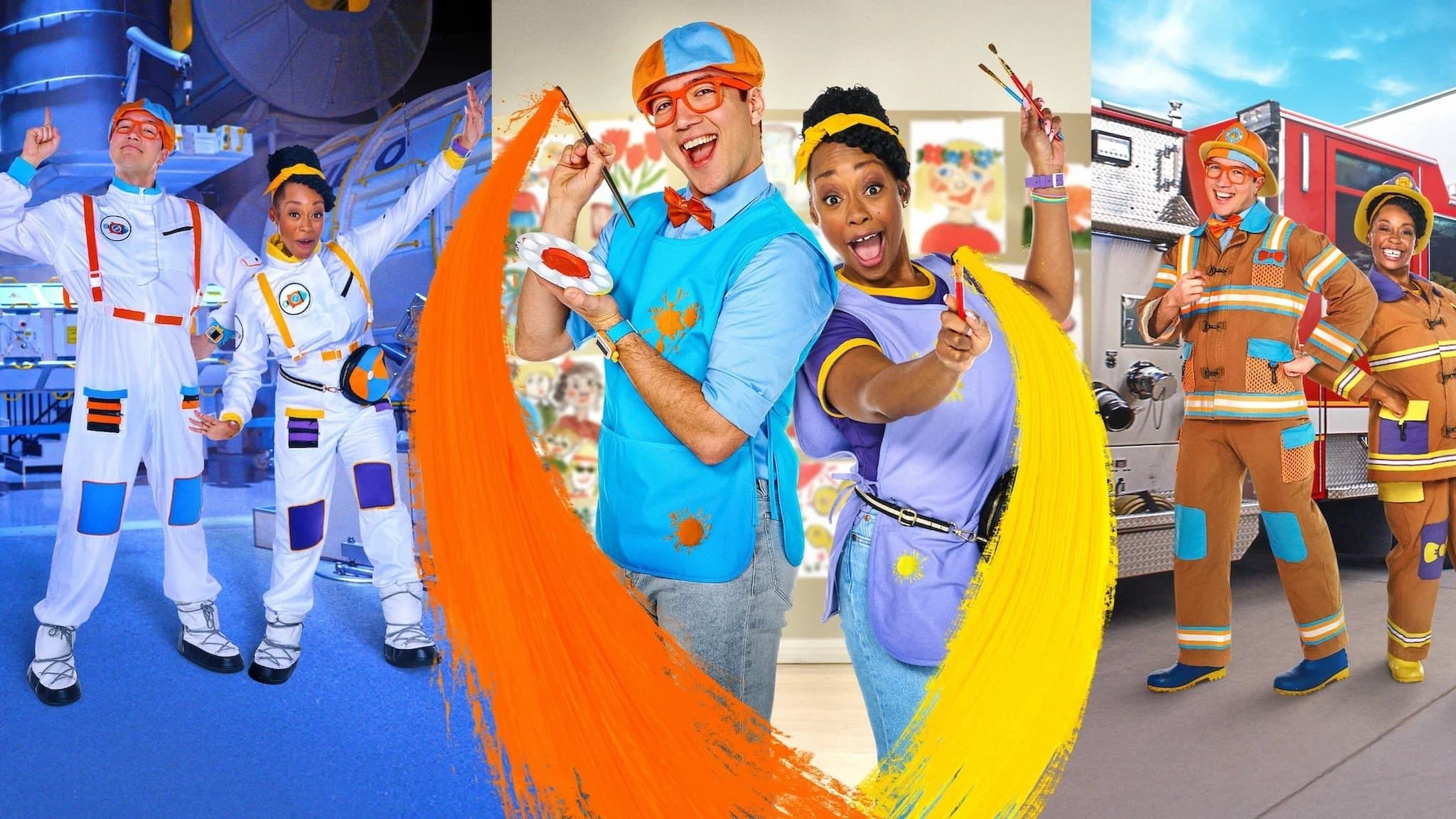 Blippi va a trabajar