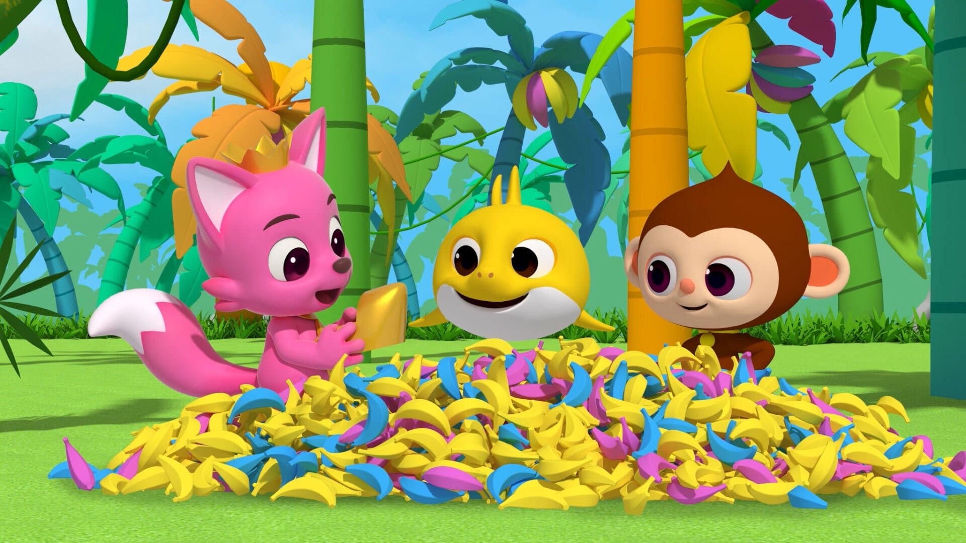 La aventura espacial de Pinkfong y Tiburón Bebé
