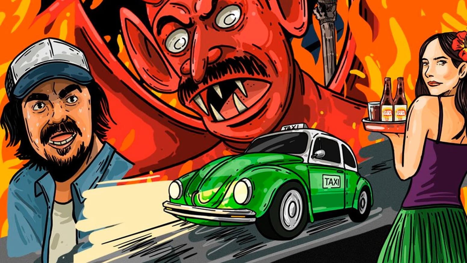 El vocho del averno