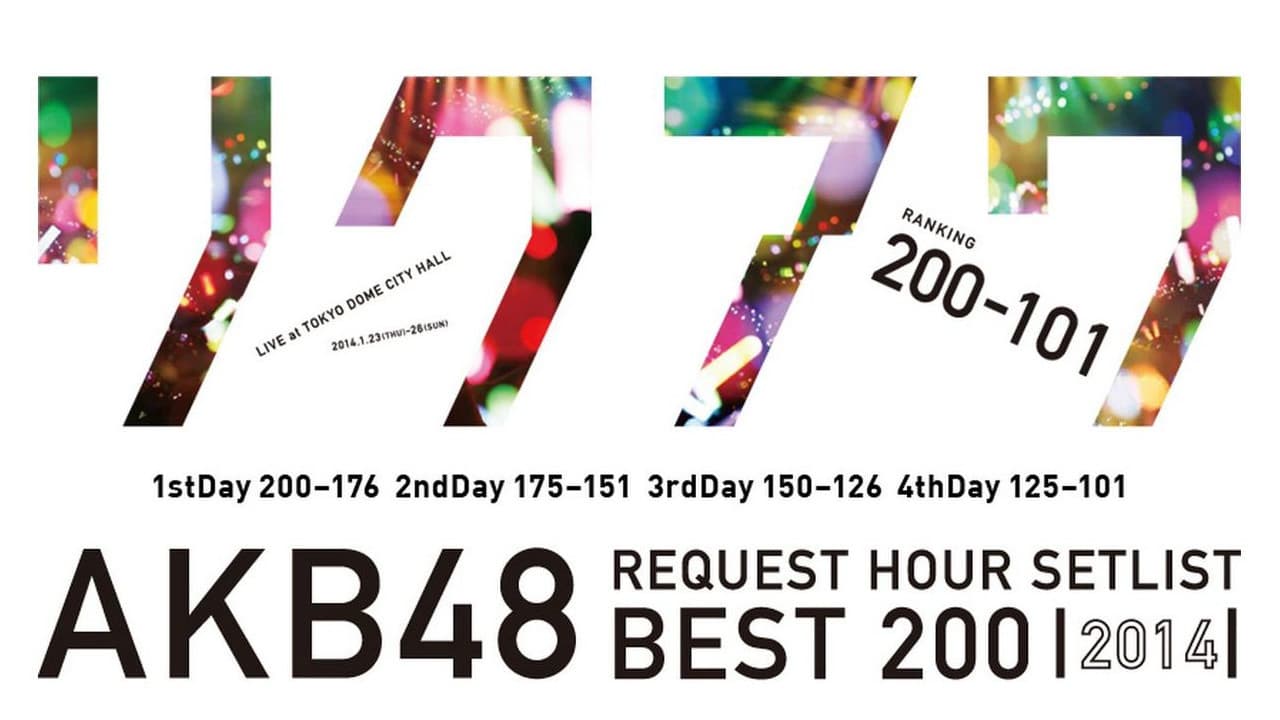 AKB48 リクエストアワー セットリストベスト200 2014