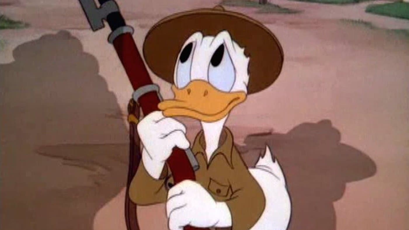 El pato Donald: Donald se alista en el ejército