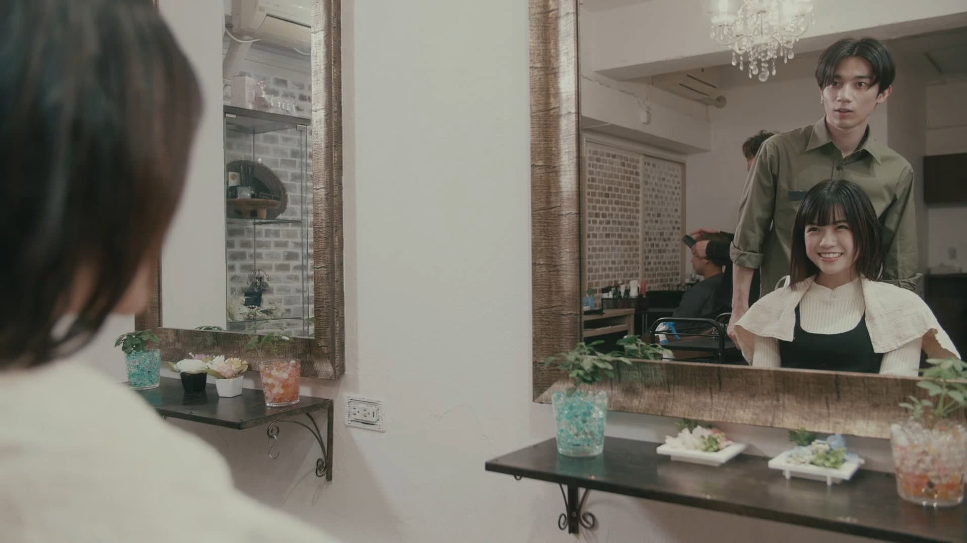 お雛様のヘアカット