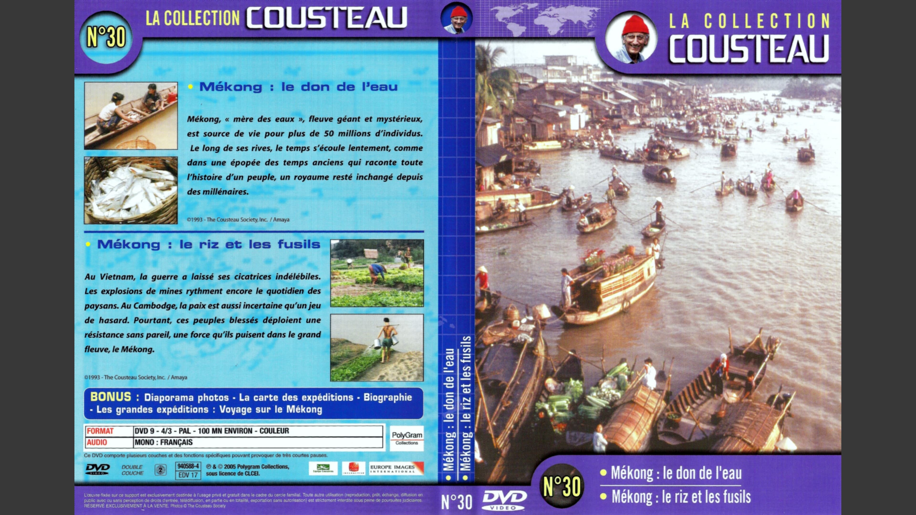 La collection Cousteau N°30 | Mékong : le don de l'eau | Mékong : le riz et les fusils