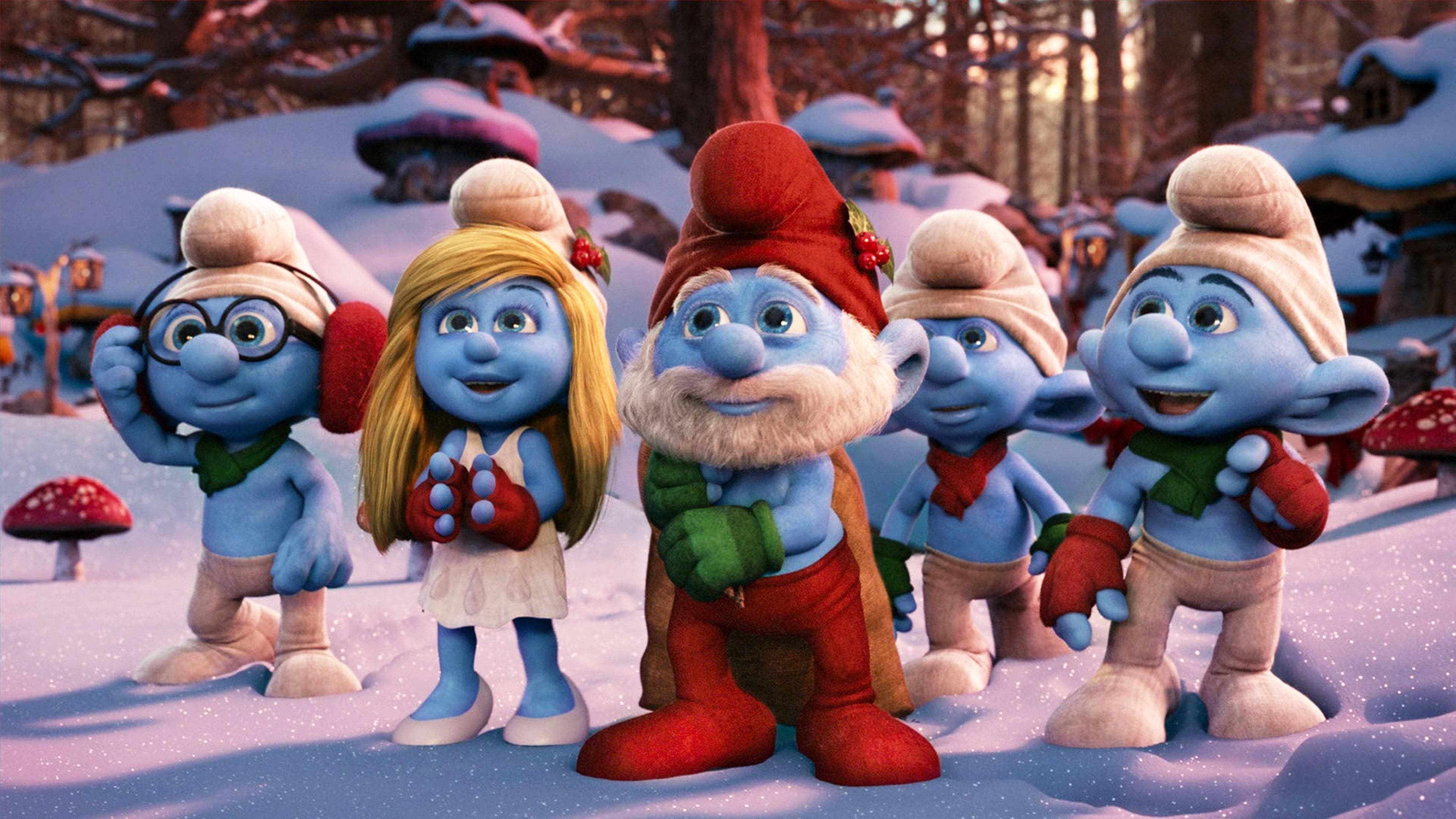Una Navidad con los pitufos