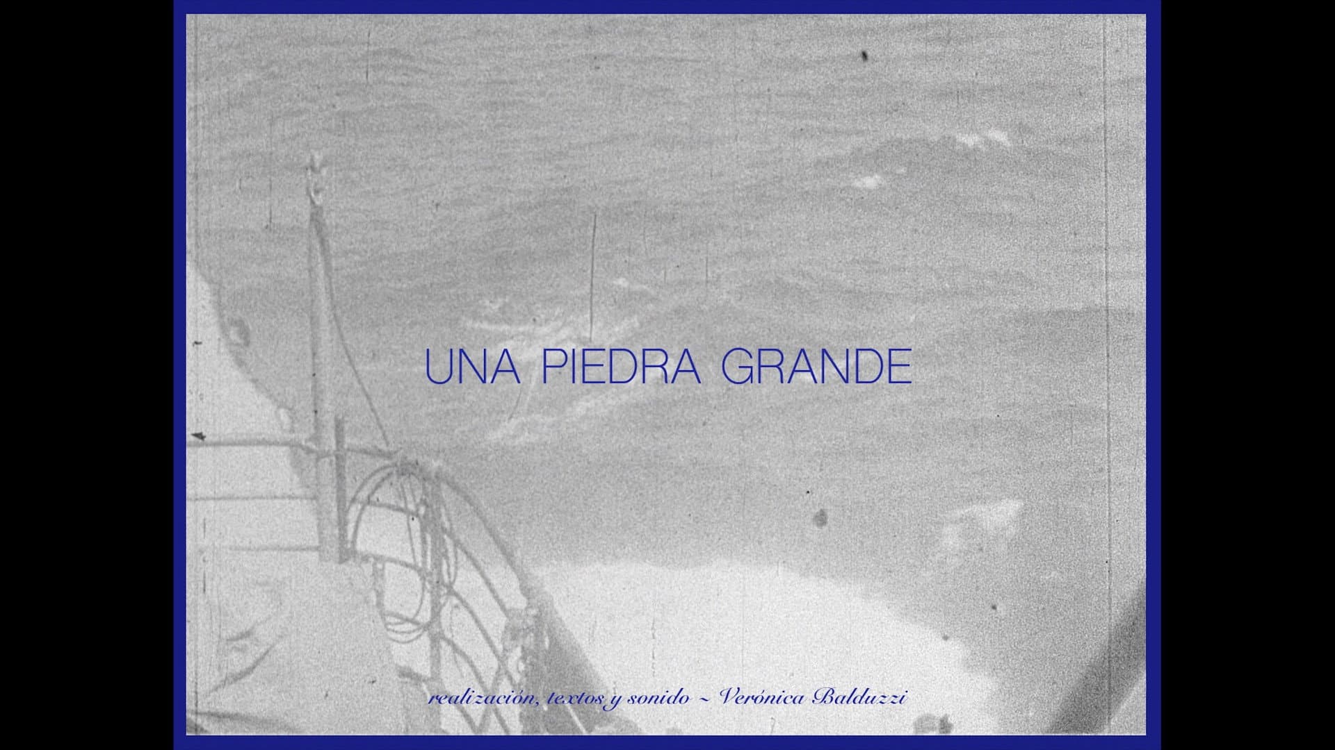 Una piedra grande