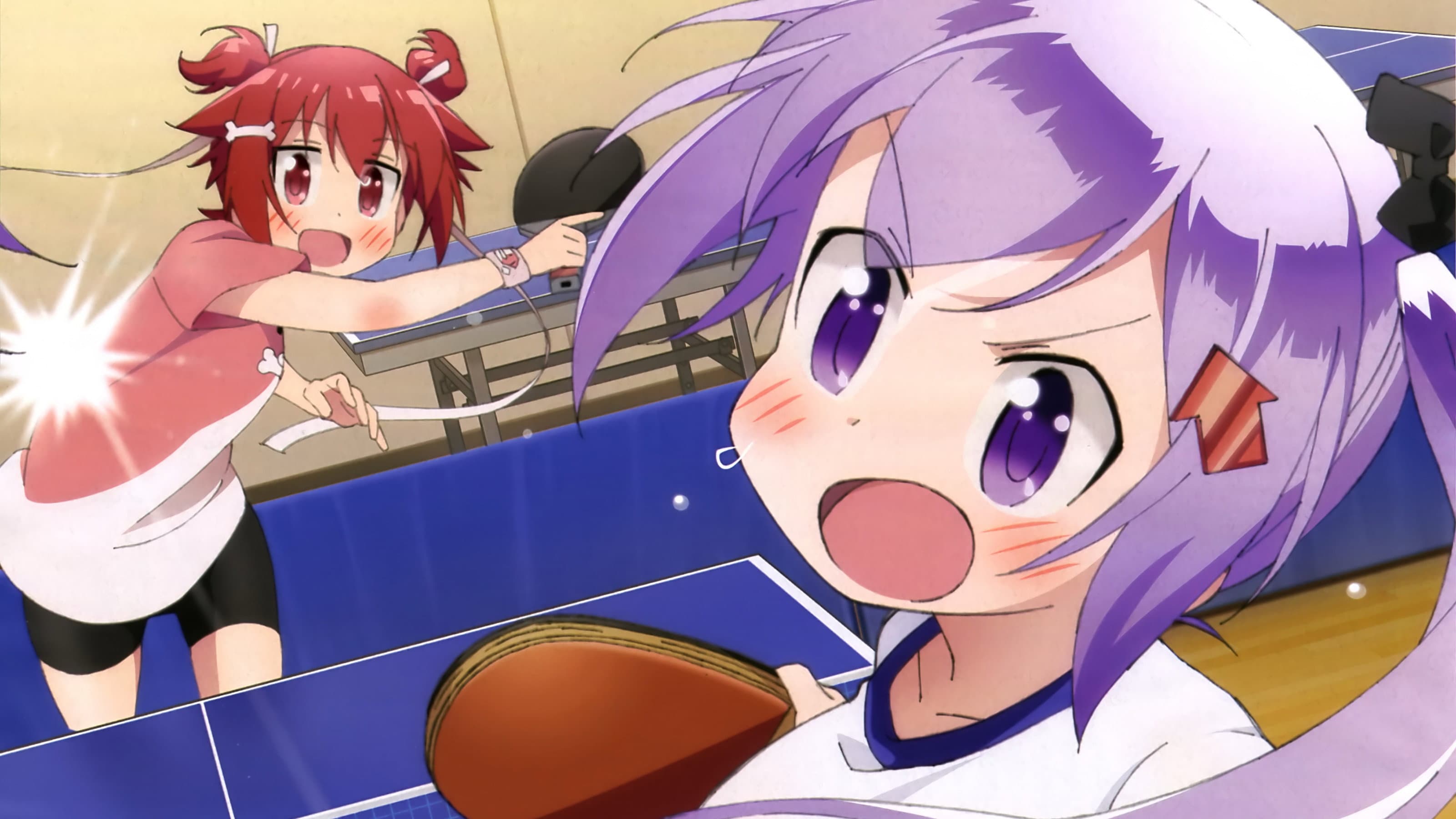 灼熱の卓球娘