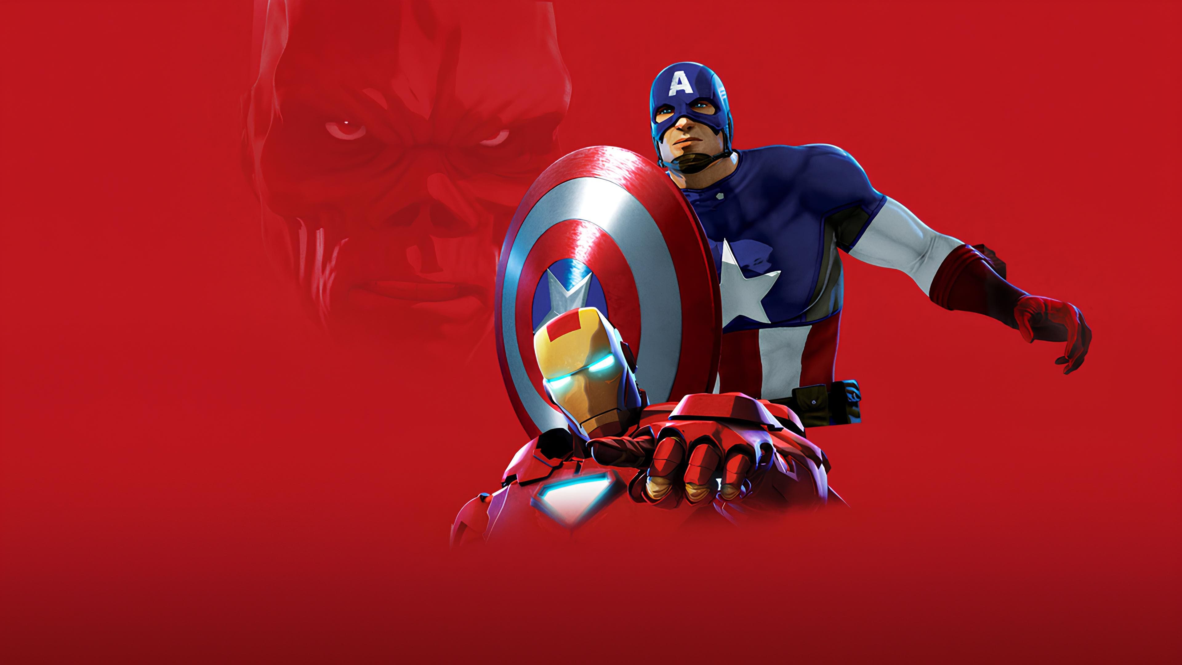 Iron Man y Capitán América: héroes unidos