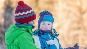 Karsten og Petra på vinterferie — foto 1