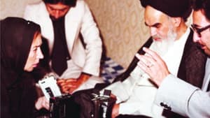 Oriana Fallaci intervista Ayatollah Khomeini — foto 1