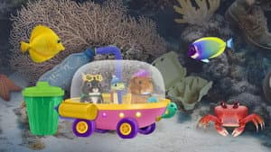 ¡Salven al coral!” / “¡Ayuden a la abeja reina!