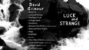David Gilmour: Luck And Strange — foto 1