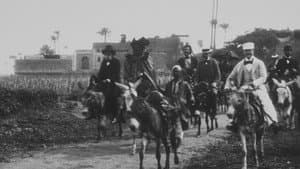 Village de Sakkarah (cavaliers sur ânes) — foto 1