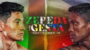 William Zepeda vs. Mercito Gesta — foto 1