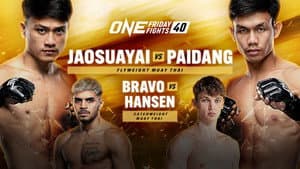ONE Friday Fights 40: Jaosuayai vs. Paidang — foto 1