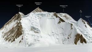 Lyon Premier 8000, Au Gasherbrum II - 8035m — foto 1
