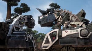 Dinotrux silenciosos
