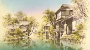 柳川の運河の物語 — foto 2