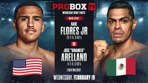 Gabriel Flores Jr. vs. Jose Arellano — foto 1