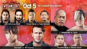 NJPW G1 Climax 30: Day 9 — foto 1