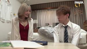 「オレのこと童貞だと思った？」経験人数１人のくせに、オレを童貞扱いして馬鹿にしてくる家庭教師（実はウブ）がオレの反撃激ピストンで謝罪イキ！ — foto 1