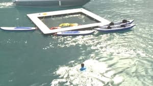 El mar estaba enojado