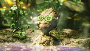 Groot se da un baño — foto 2