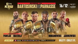 KSW 89: Bartosinski vs. Parnasse — foto 1