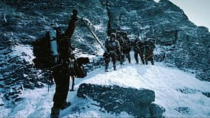 Avalancha, desastre en la montaña — foto 4