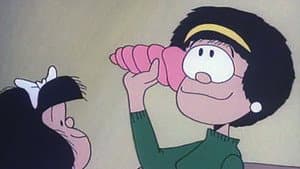 Mafalda escucha el sonido de una concha y sueña