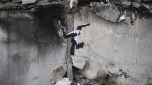 Arte vs. Guerra – Banksy e C215 a Borodyanka — foto 1