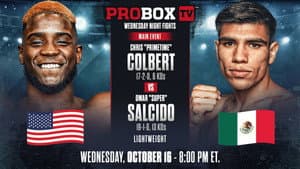 Chris Colbert vs. Omar Salcido — foto 1
