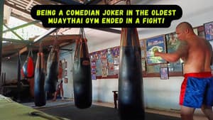 Being a Comedian Joker in the Oldest Muaythai Gym ended in a Fight! — foto 1