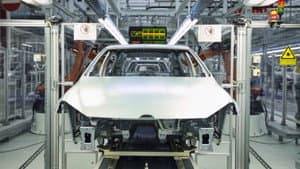 La gigante fábrica de automóviles