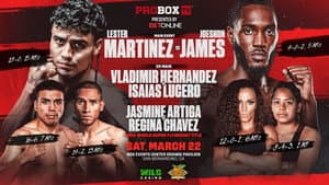 Lester Martinez vs. Joeshon James — foto 1