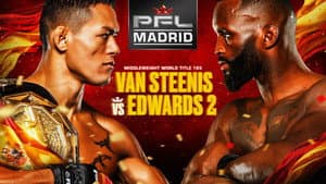 PFL Madrid: Van Steenis vs. Edwards 2 — foto 3