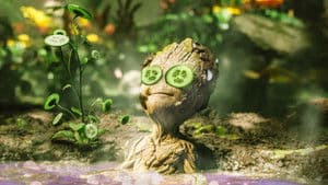 Groot se da un baño — foto 3