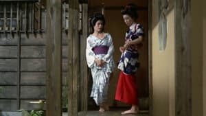 四畳半襖の裏張り — foto 3