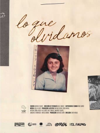 Lo que olvidamos