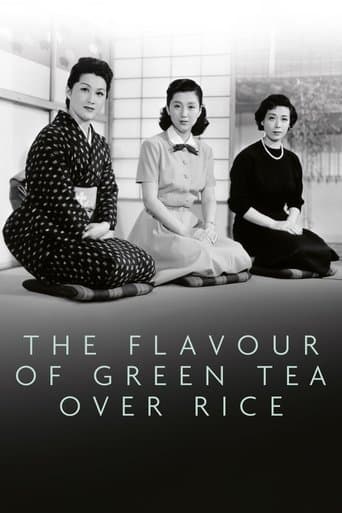 The Flavor of Green Tea Over Rice