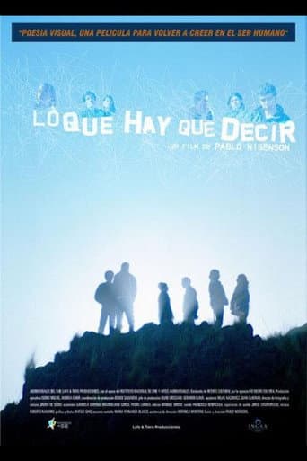 Lo que hay que decir