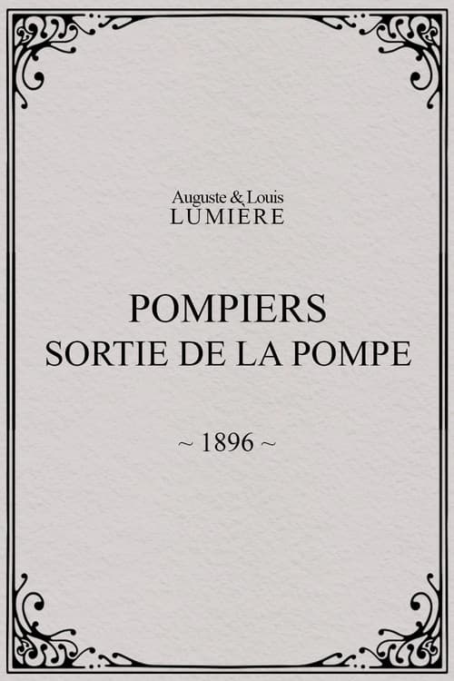 Pompiers : sortie de la pompe