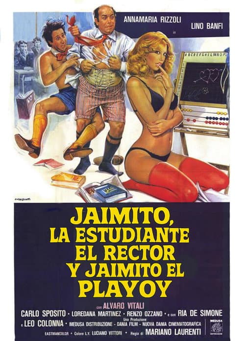 La ripetente fa l'occhietto al preside