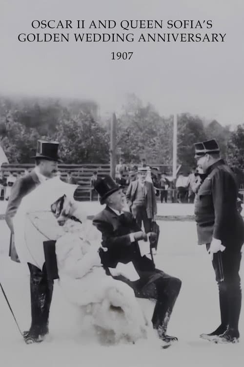 Oscar II och drottning Sofia firar guldbröllop
