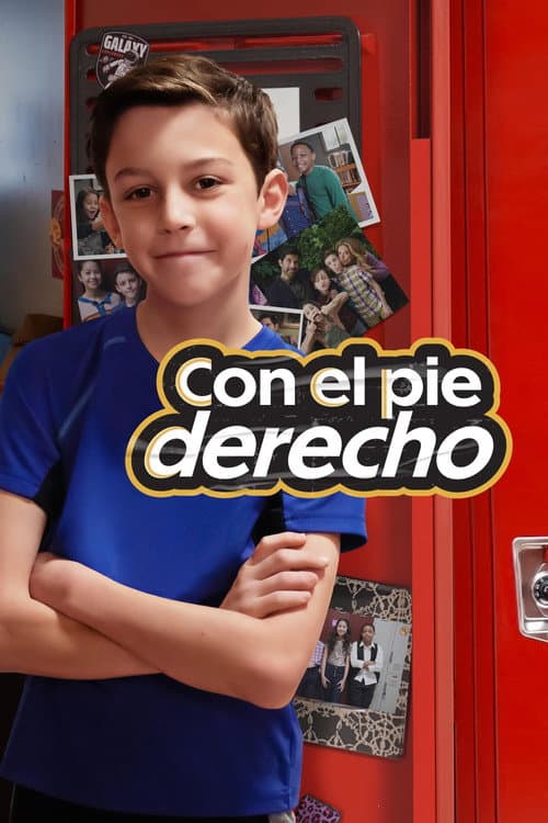 Con el pie derecho